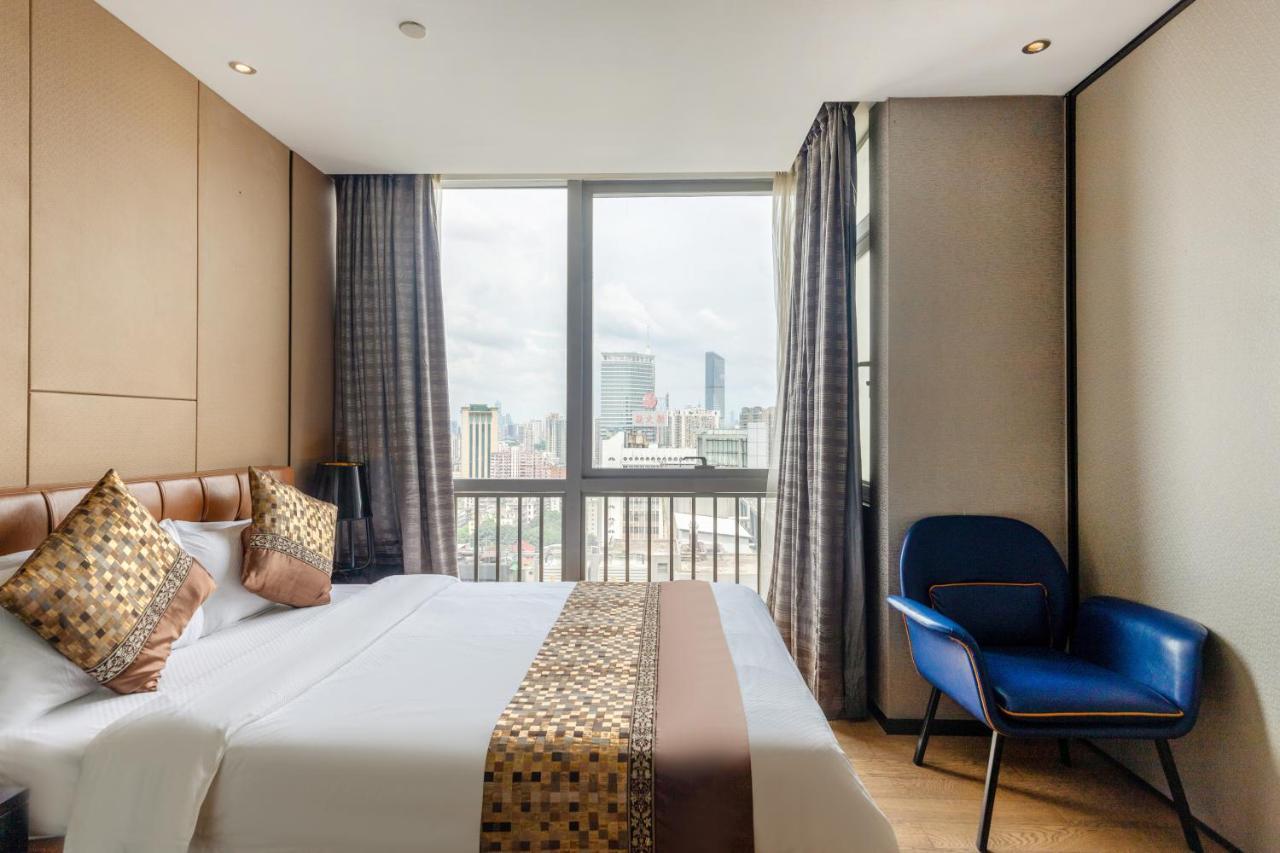 Yoyo Apartment Jiedeng Metropolis Branch, Beijing Road Guangzhou Exterior photo